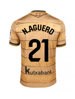 Real Sociedad Nayef Aguerd #21 Auswärtstrikot 2024-25 Kurzarm